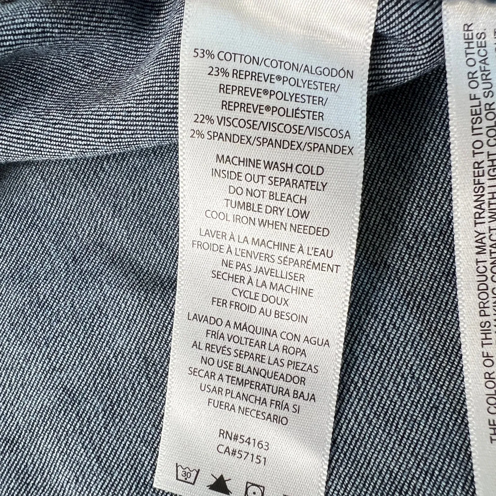 Calvin Klein Jeans 24W High Rise Skinny Stretch Dark Wash Repreve‎ Eco Denim NWT - Image 7