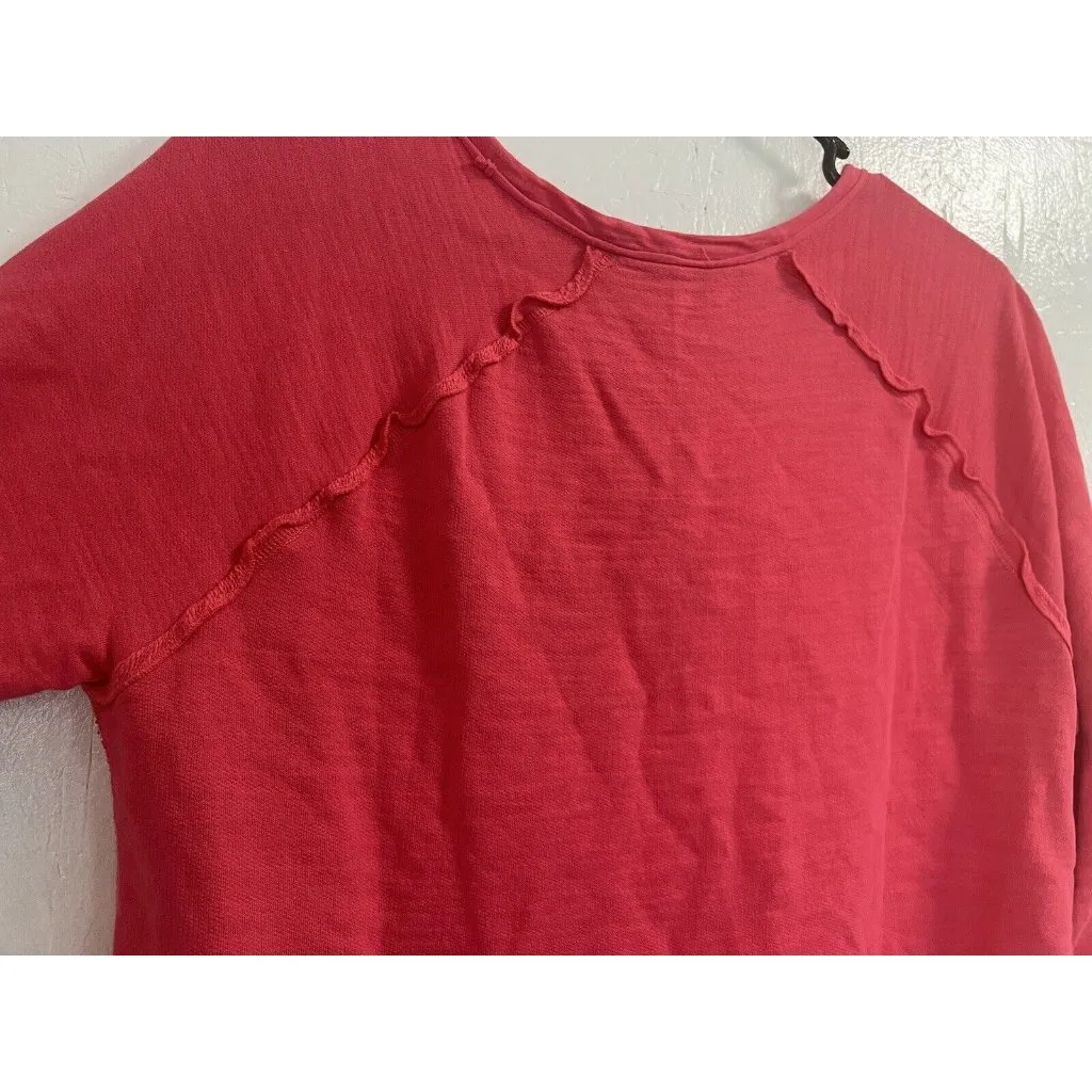 Soft Surroundings Sweater Tier Bell Sleeve Ruffle Size Large Preppy‎ Loungewear - Image 7