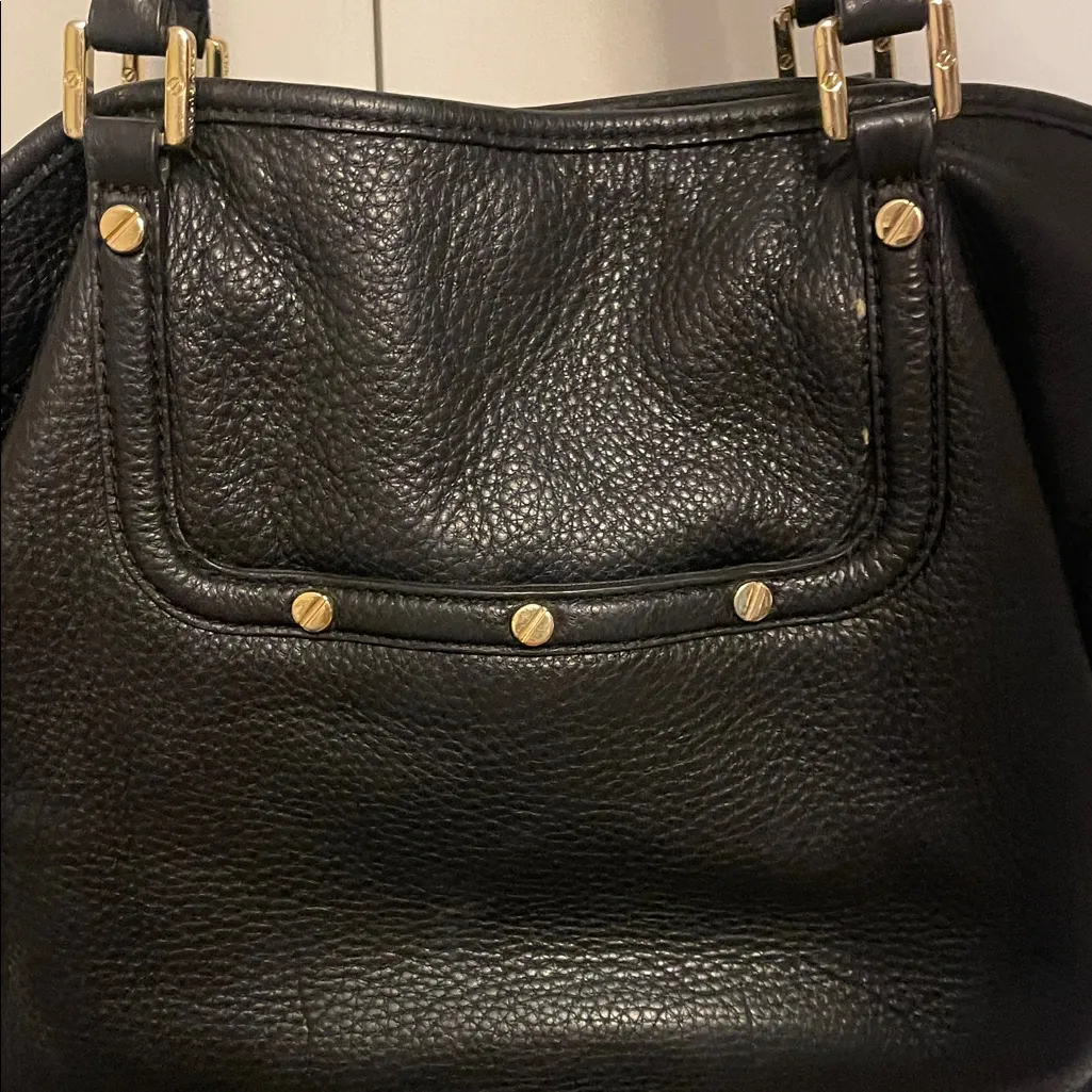 Tory Burch Black Leather Tote - Image 12