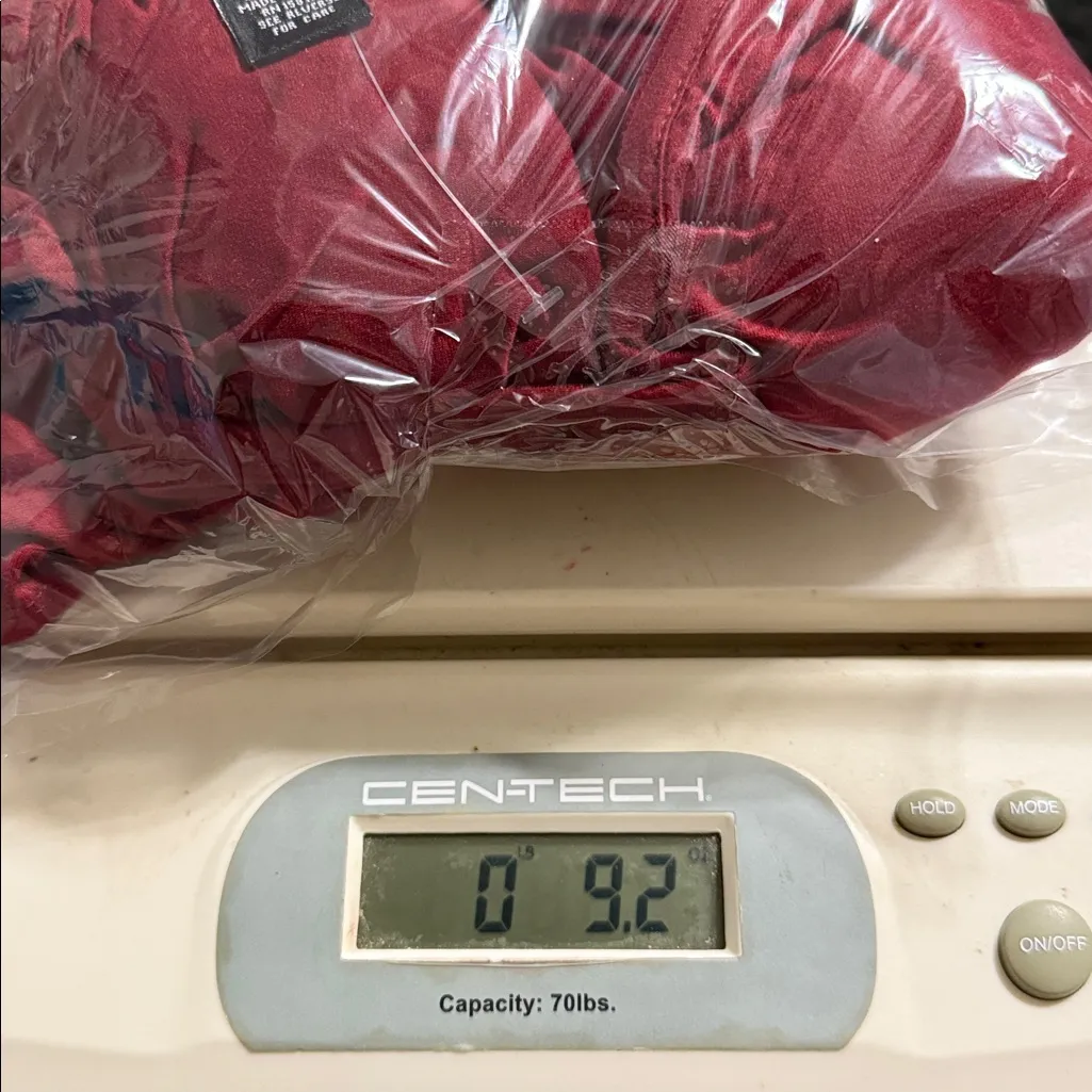 FORBIDDEN SOCIETY women’s plus size 2X keyhole neck burgundy blouse long sleeve Red - Image 8