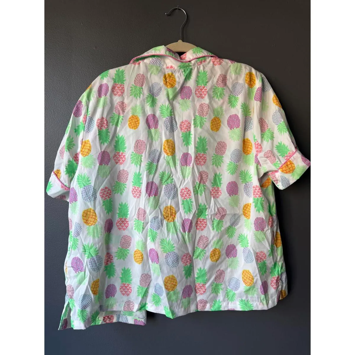 Sigrid Olsen Women's Pineapple Print Pajama Set - Image 2