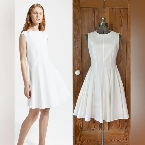 Theory Sleeveless Peplum Dress ~ size 2 - Image 2