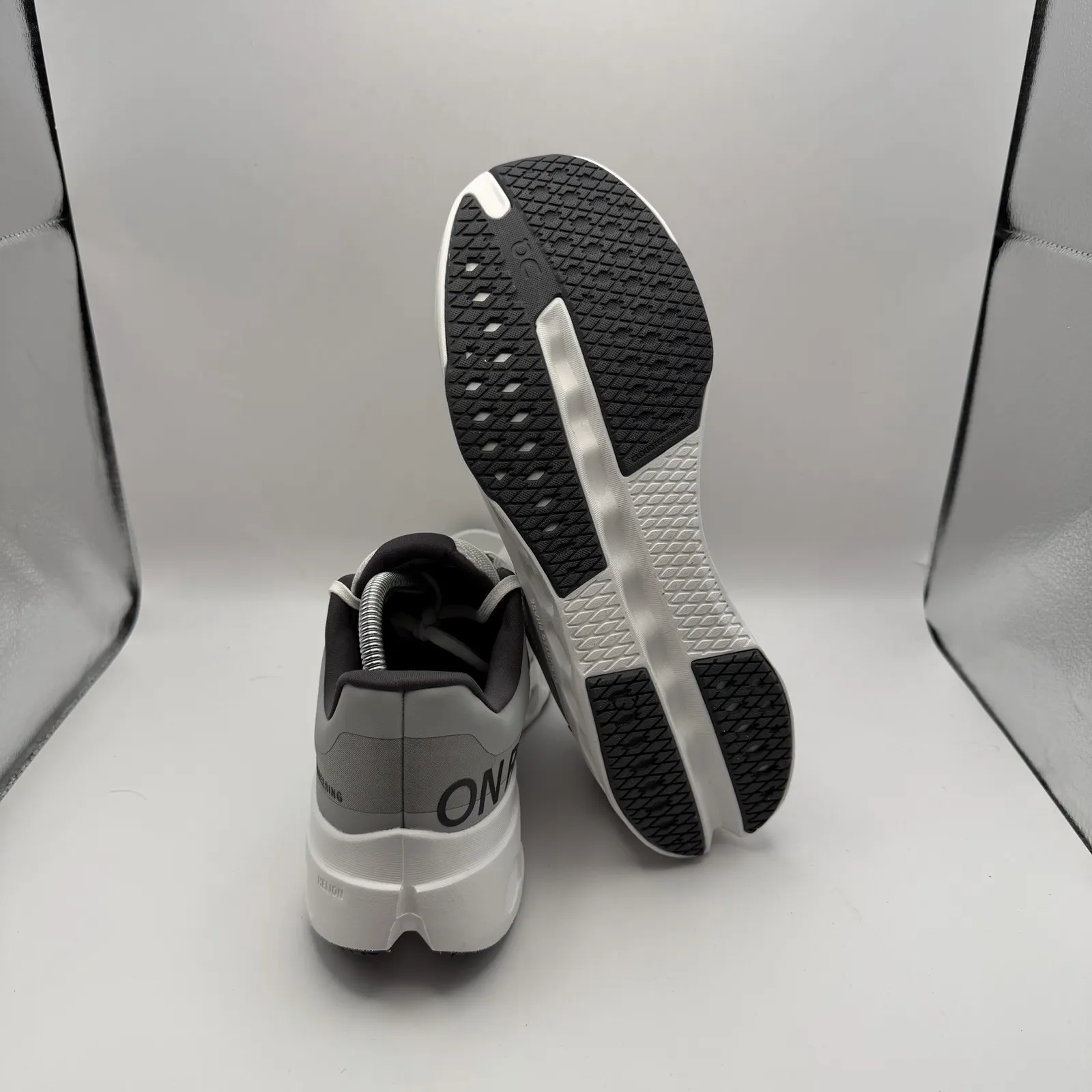 New On Cloudsurfer Next Glacier White Womens Size 11 3WE30050070 Running Shoes Gray - Image 7