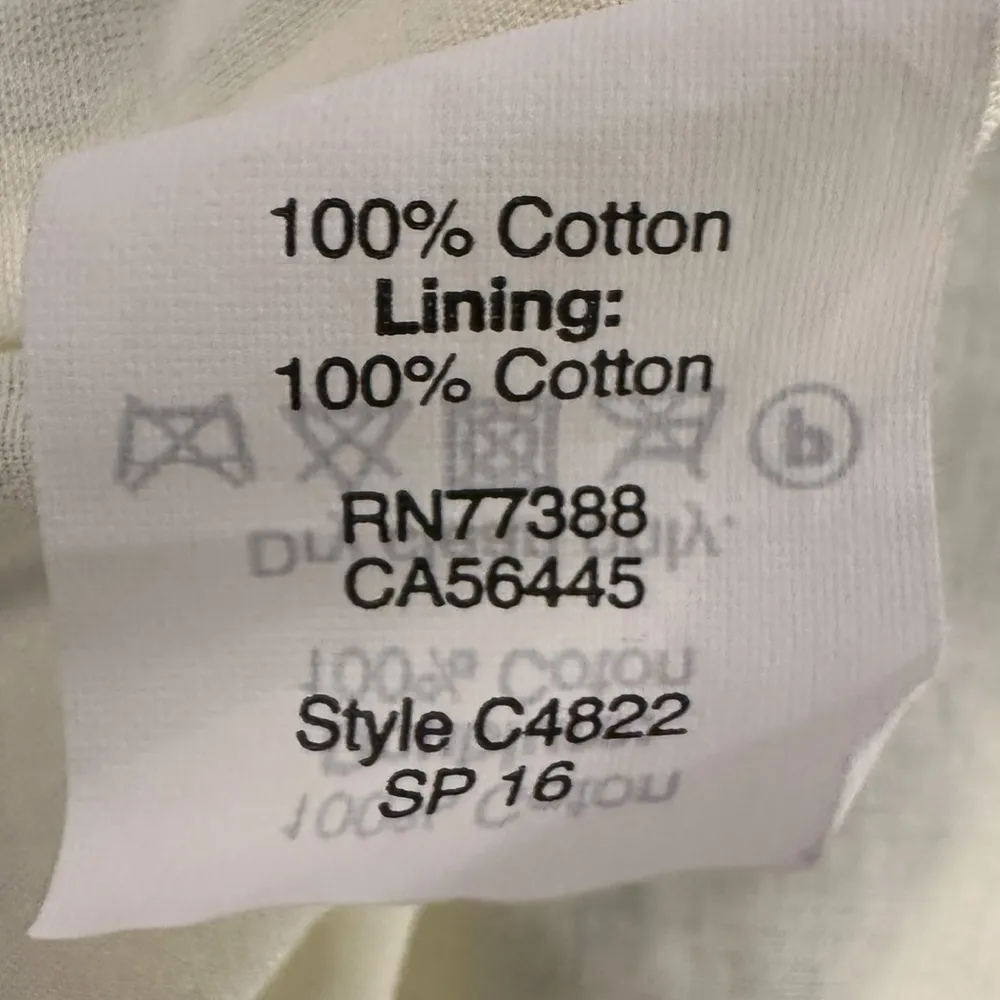 J.Crew Floral Classic Preppy Sheath Dress Size 4 Black Cream Summer - Image 6