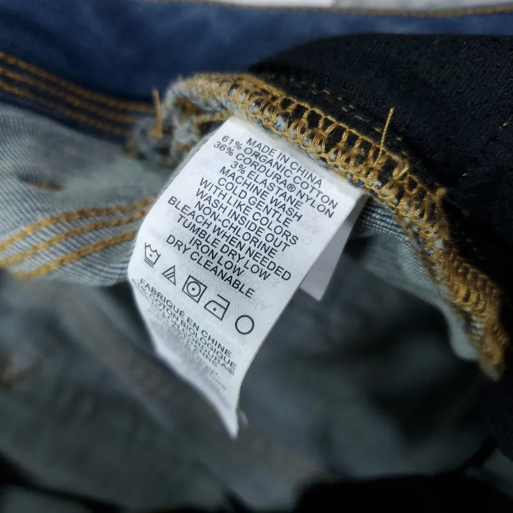 Prana Soma Skinny Jeans Medium Wash Classic Blue Stretch Denim Size 4 27 - Image 7