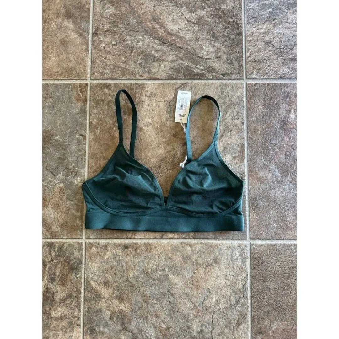 Aerie SMOOTHEZ Mesh Bralette Sycamore Size Small - Image 4