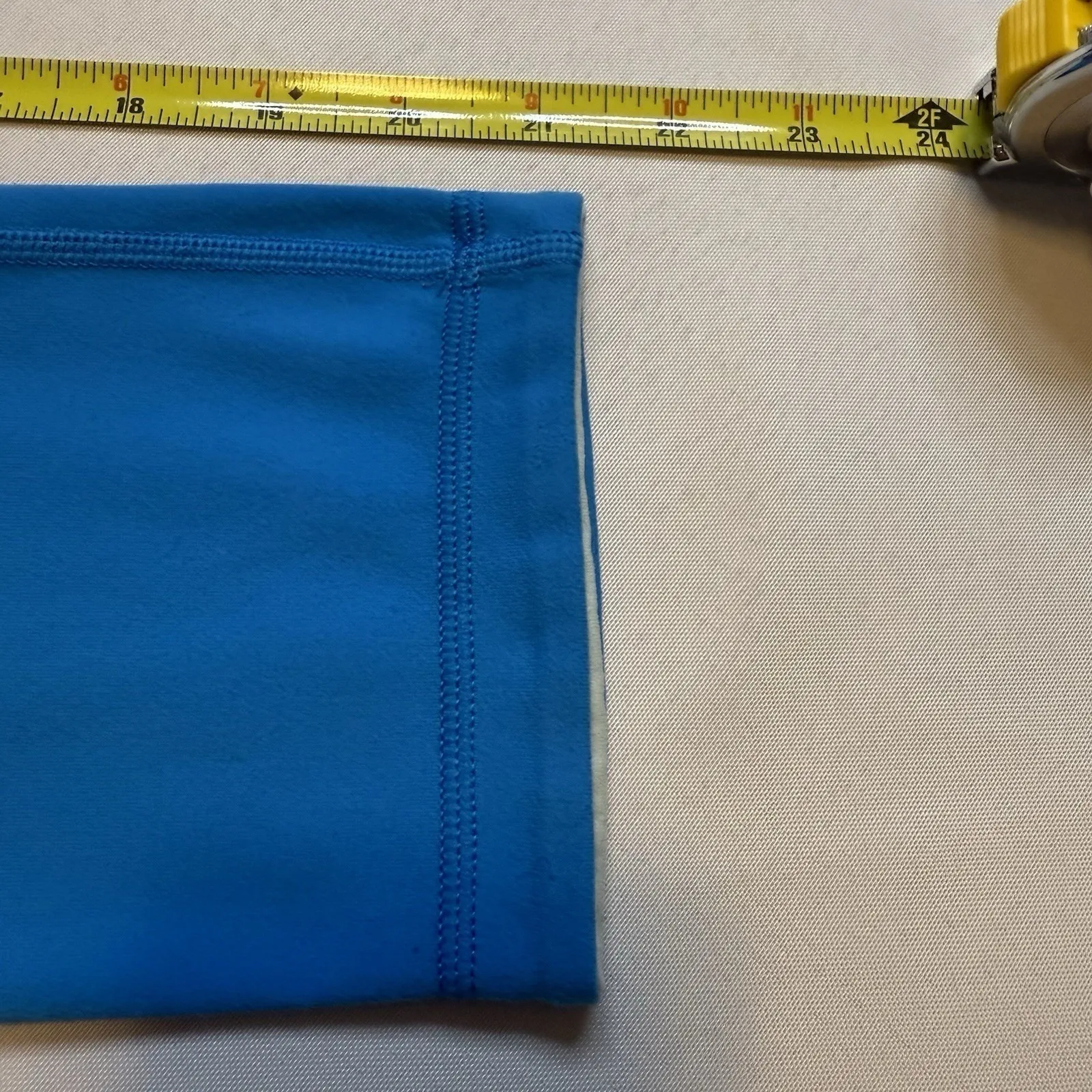 Lululemon Leggings‎ Womens 6 Blue Gray Wunder Under Crop Reversible Tight Capris - Image 9