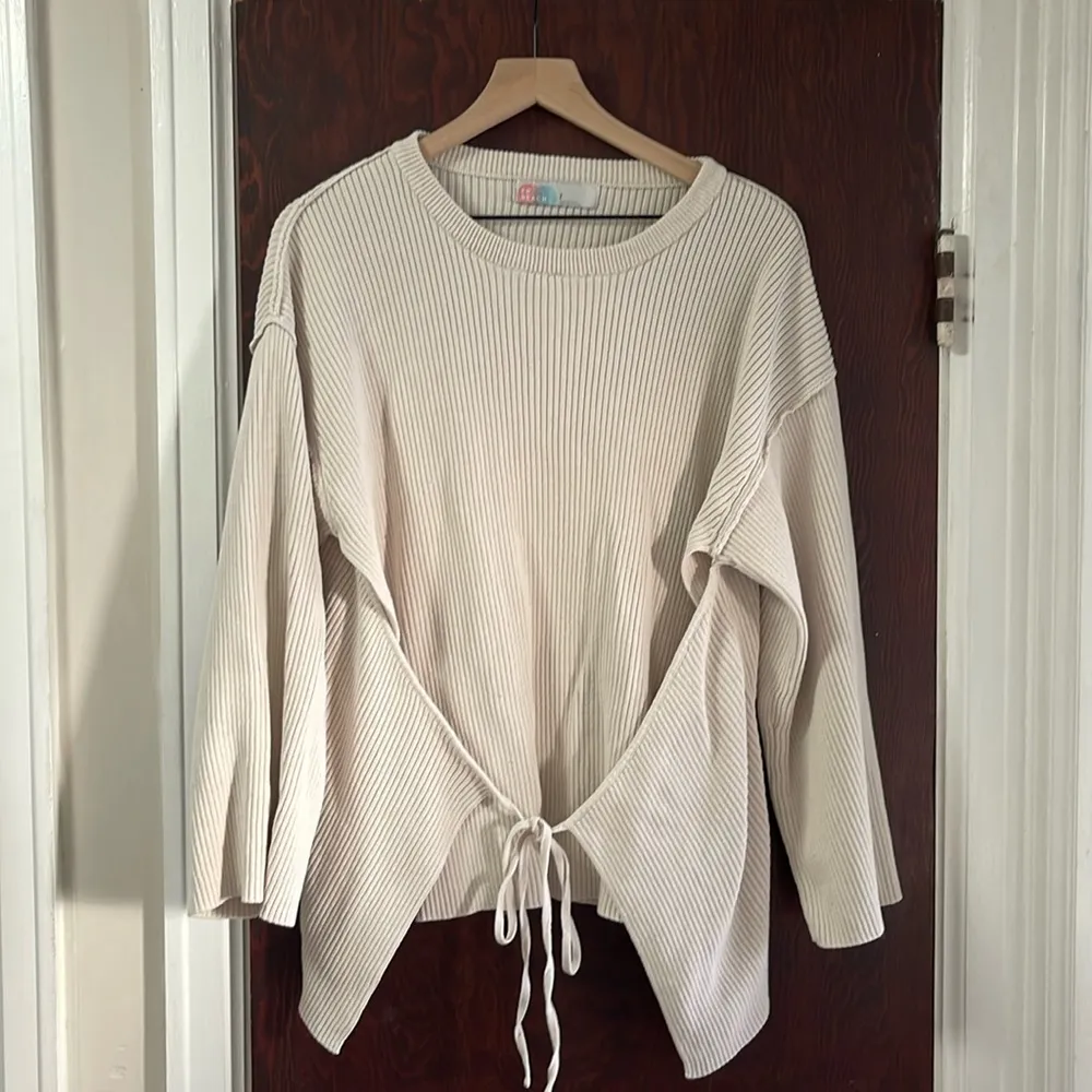 Free People Orange Sweater - Image 3