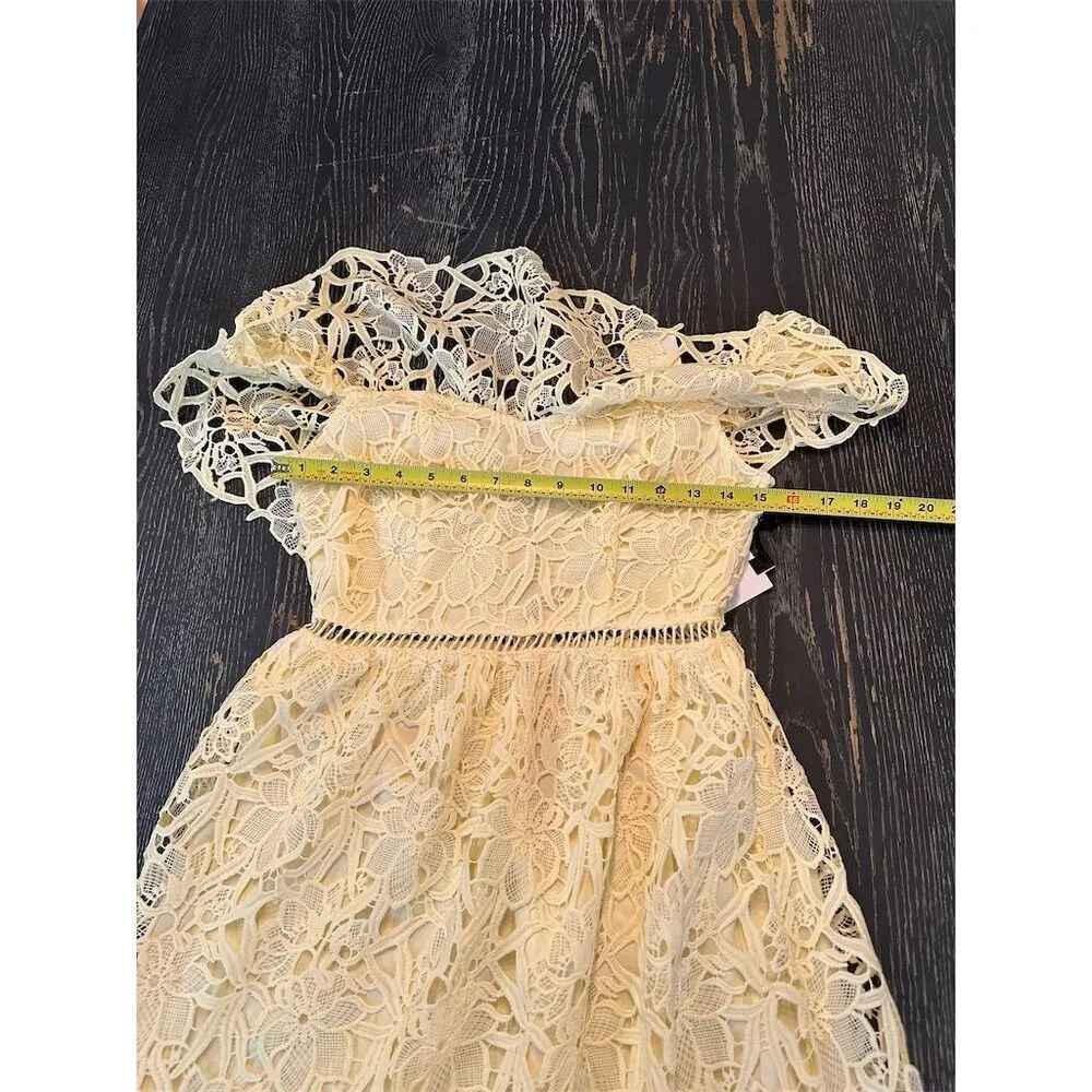 ASTR The Label Yellow Lace Off - Image 5