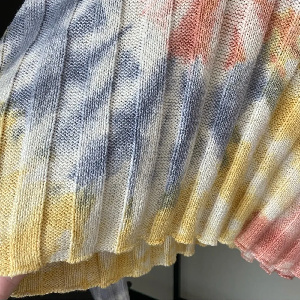 NWT American Eagle Tie Dye Knit Crop Sweater - Image 3