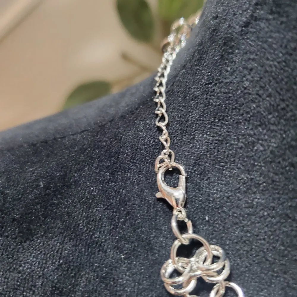 Womens Vintage Boho Chic Silver Coin Multilayer Chocker Fashion Jewelry Necklace - Image 8