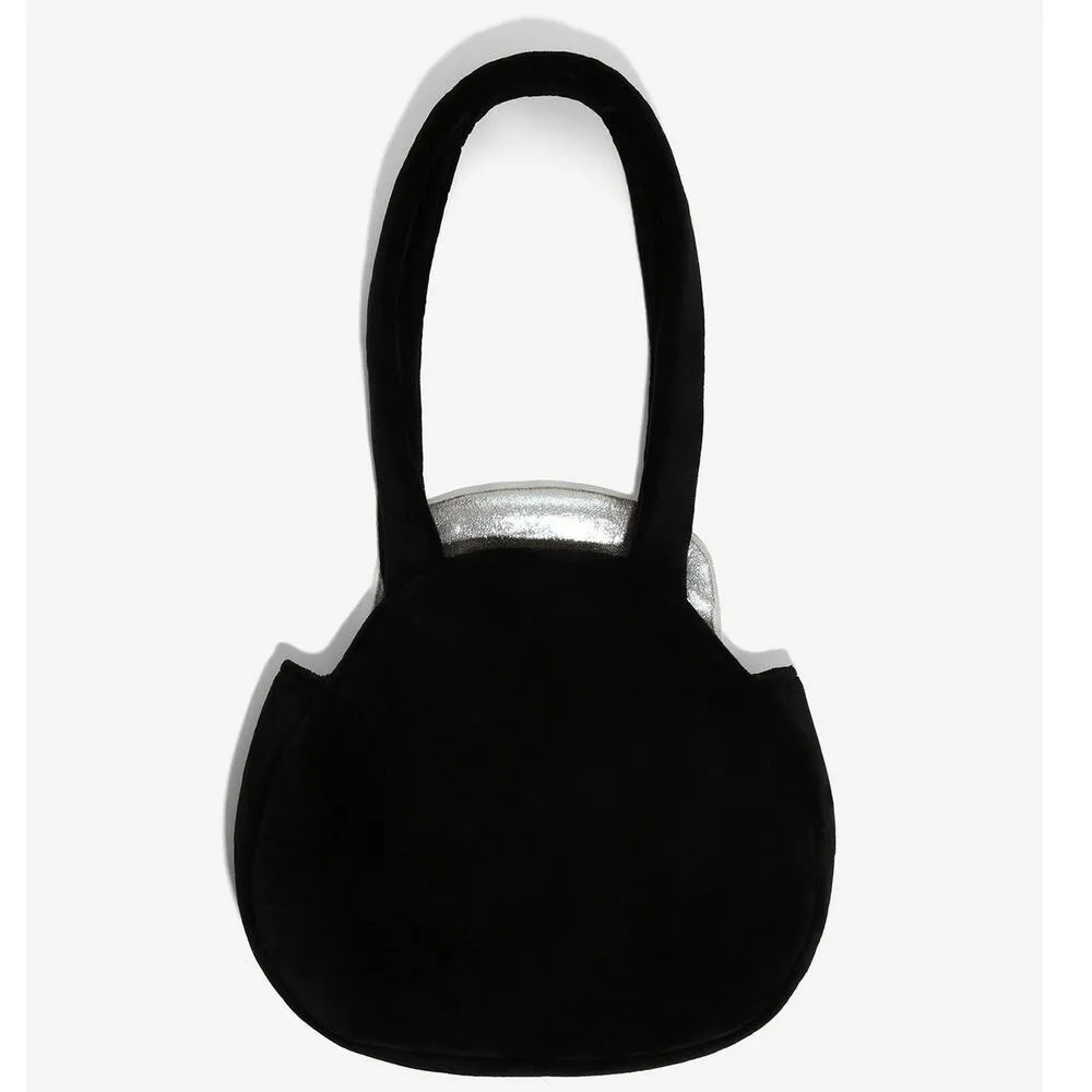 NWT The Powerpuff Girls Mojo Jojo Monkey Face Plush Tote Bag Purse y2k 2000’s Black - Image 2