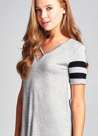 Tilly's Dark Gray Top  - Image 2