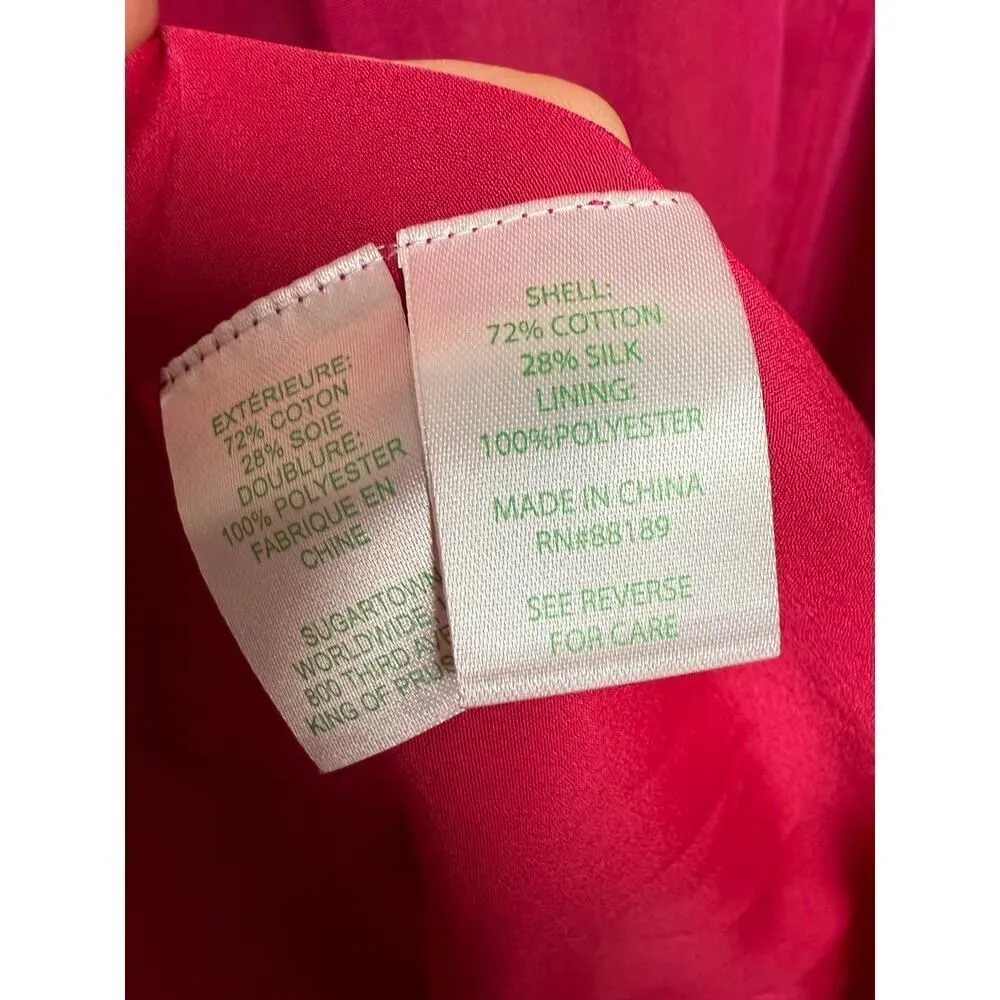 NWT Lilly Pulitzer Marleen Cotton Silk Halter Midi Dress Sz. 10 - Image 8