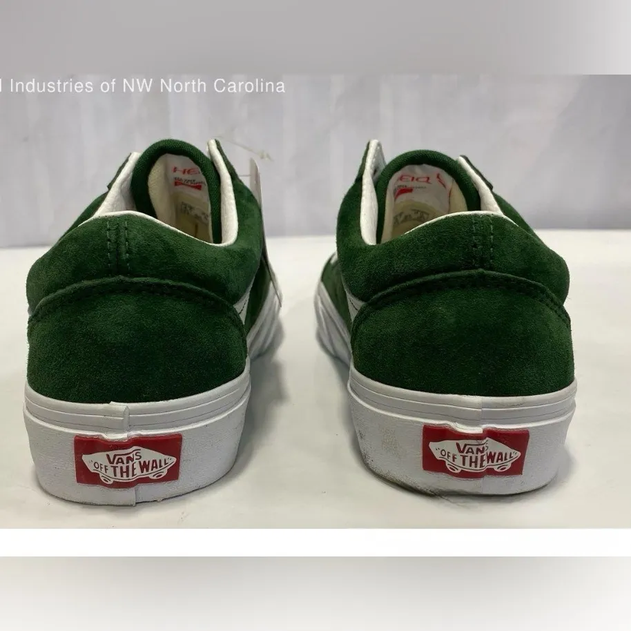 VANS Sport Low Fairway Green  Suede Sneakers 751505 Women's Size 6 - Image 4