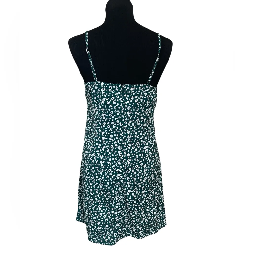 SheIn  Green Floral Mini Dress - Image 2