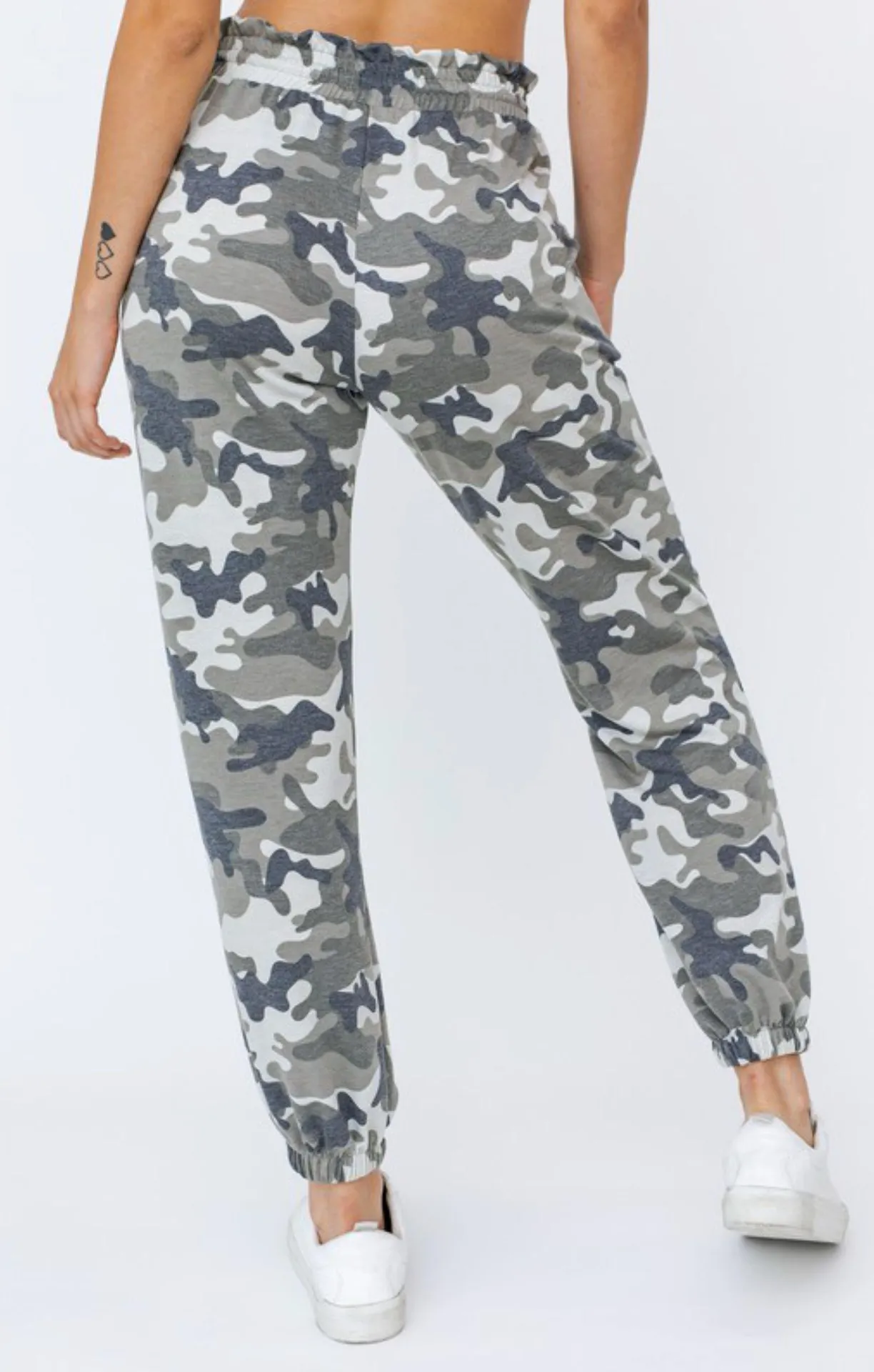 ATTENTION CAMO PAPERBAG JOGGERS - Image 4