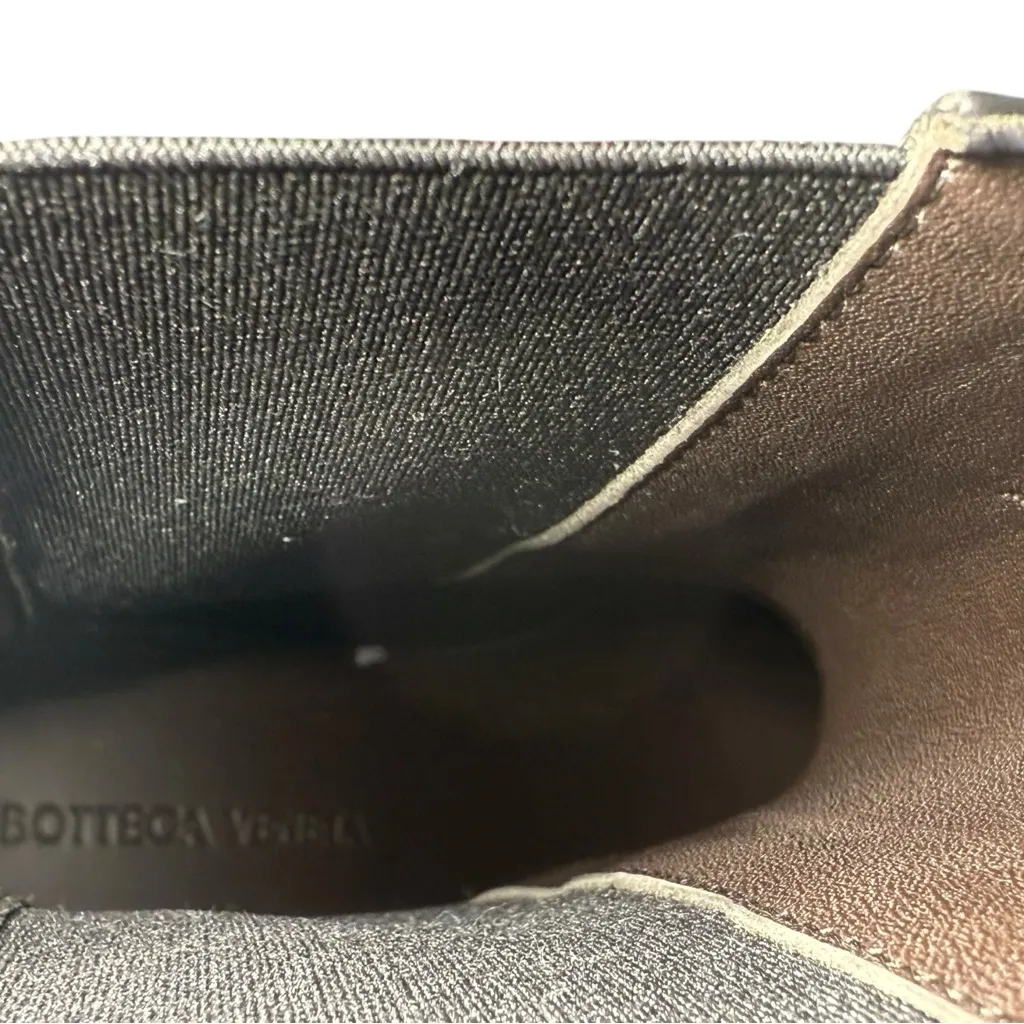 NWT & Box Bottega Veneta Black Leather Lug Chelsea Boots Size EU 38/US 8 - Image 13