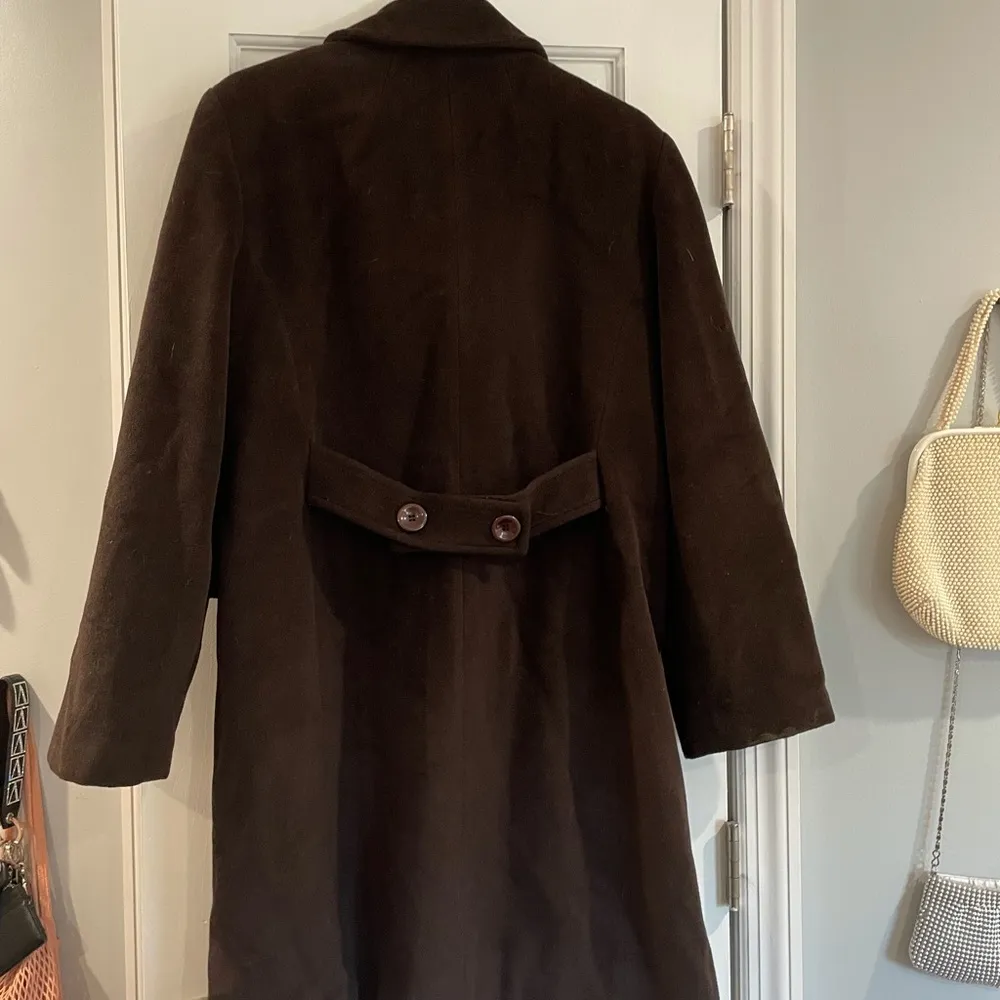 Vintage Sachi Collection Trench Coat Size 12 - Image 7