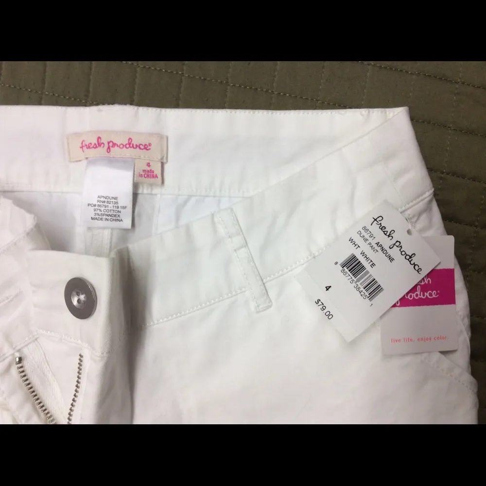 Fresh Produce White Pants - Image 4