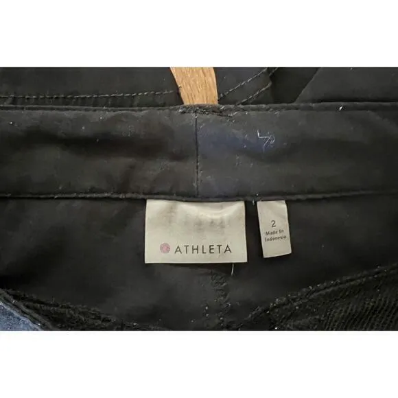Athleta Shorts Women's Small Hiking‎ Active Black Pocket Casual Adult EUC - Image 9