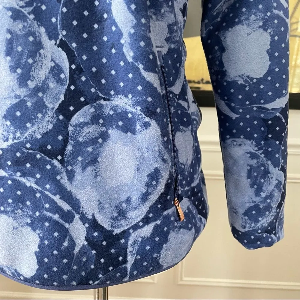 Golf Climawarm Floral 1/2 zip Shag Fleece Lined XS - Image 8