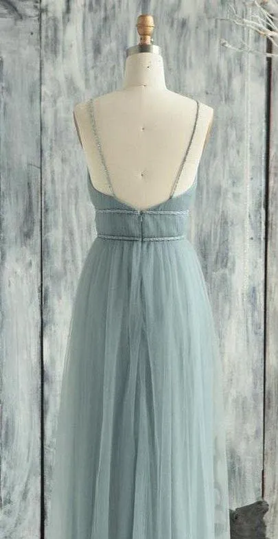 Dusty Blue Gown - Image 3