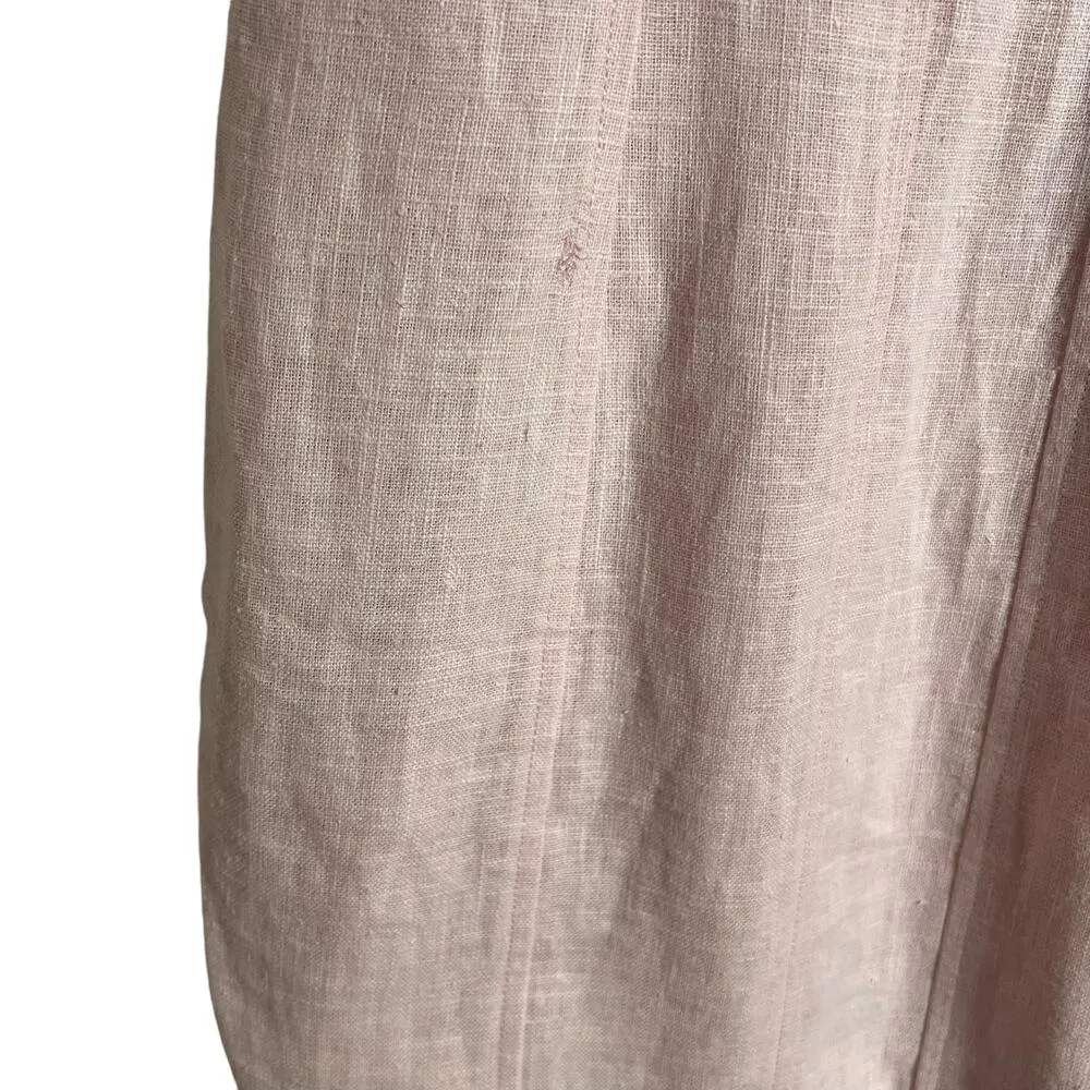 Bec + Bridge Stella Pink Ramie Fitted Sleeveless Scoop Neck Mini Dress Size 6 - Image 5