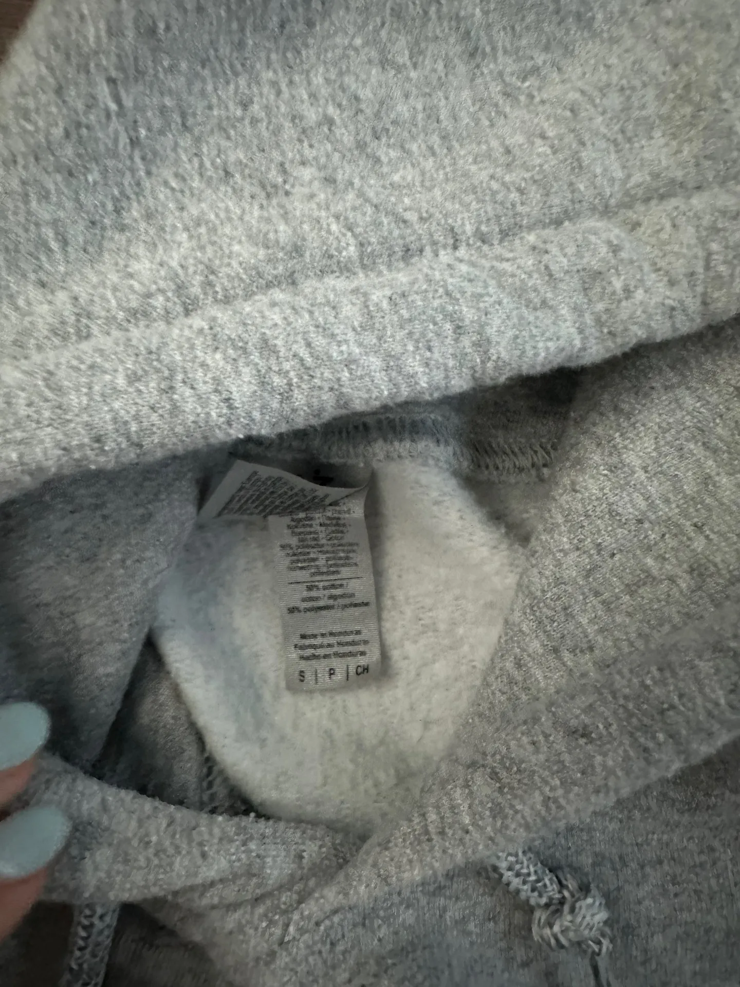 Varsity NCA All American Grey Hoodie - Image 2