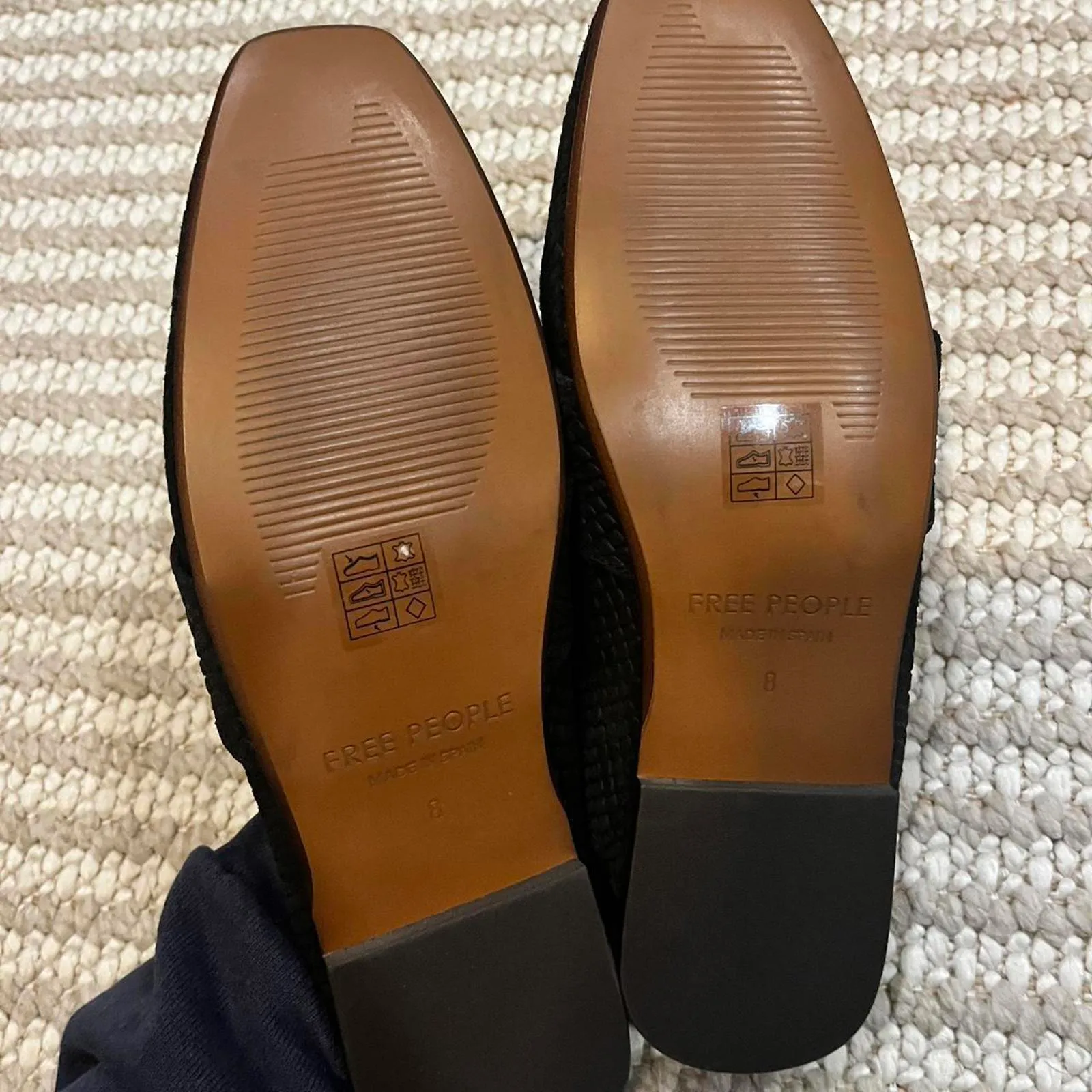 Free People At Ease Embossed Loafers - Image 7