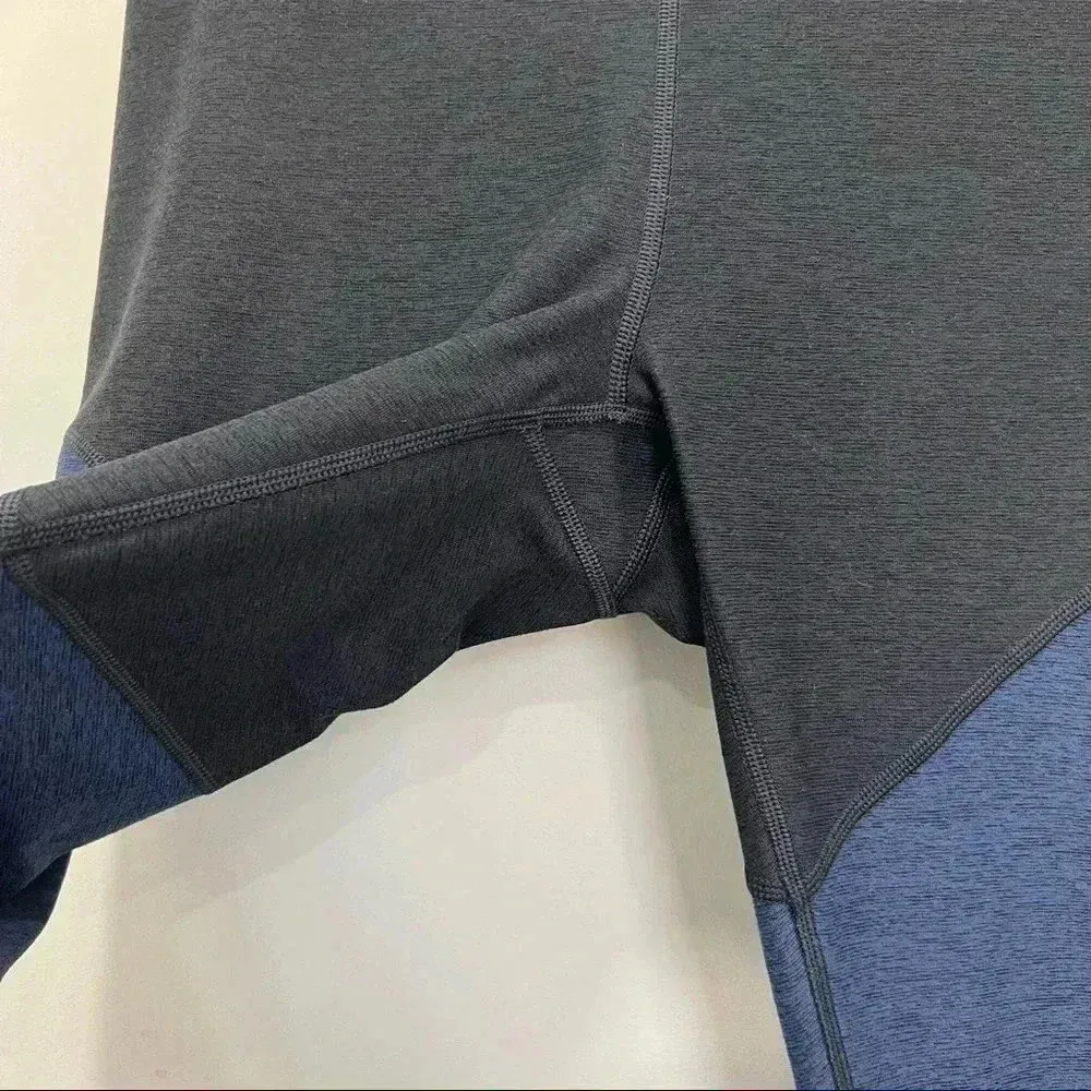 Outdoor Voices Springs 7/8 Leggings Size Medium - Color Block Blue Gray … - Image 7