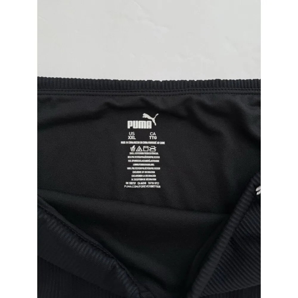 Puma Black High Waisted‎ Ribbed Bikini Bottom Women's Plus Size XXL Beach Resort - Image 5