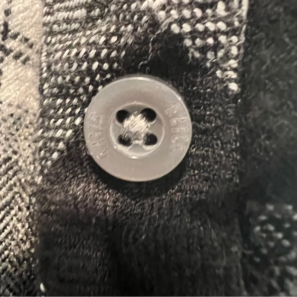 Rails Hunter Midnight Snow Plaid Button-Up Shirt - Image 8