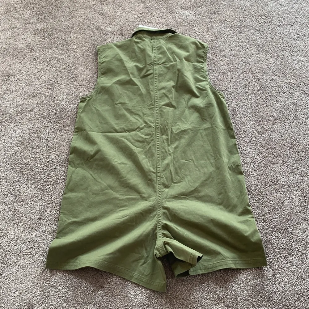 NWT Banana Republic Twill Mini Romper SIZE M - Image 8