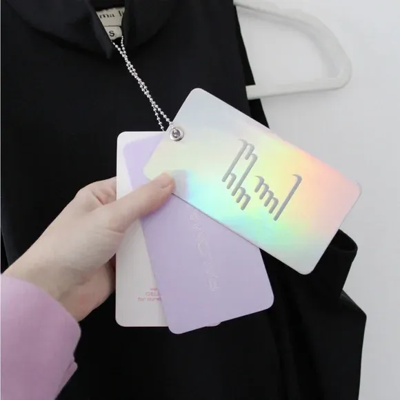 Cold Shoulder Turtleneck Crop Top with Gloves in Black NWT - Image 8