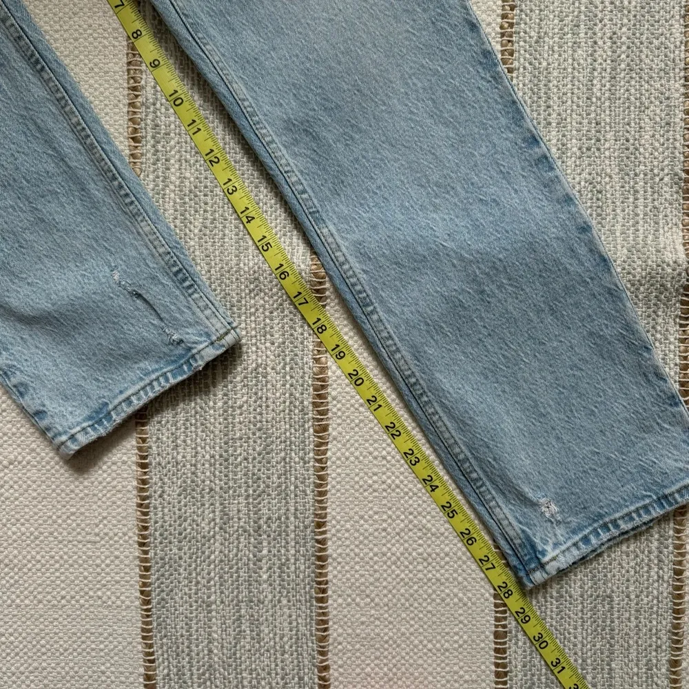 Abercrombie & Fitch  Curve Love The 90’s Straight Ultra High Rise Jeans 24/ 00 S - Image 5