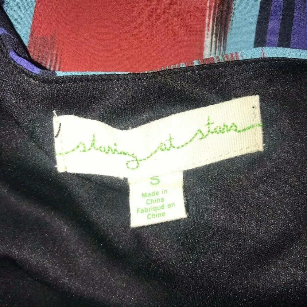 Staring At Stars Urban Outfitters Womens Sleeveless Dress Size S Multi-color - Image 4