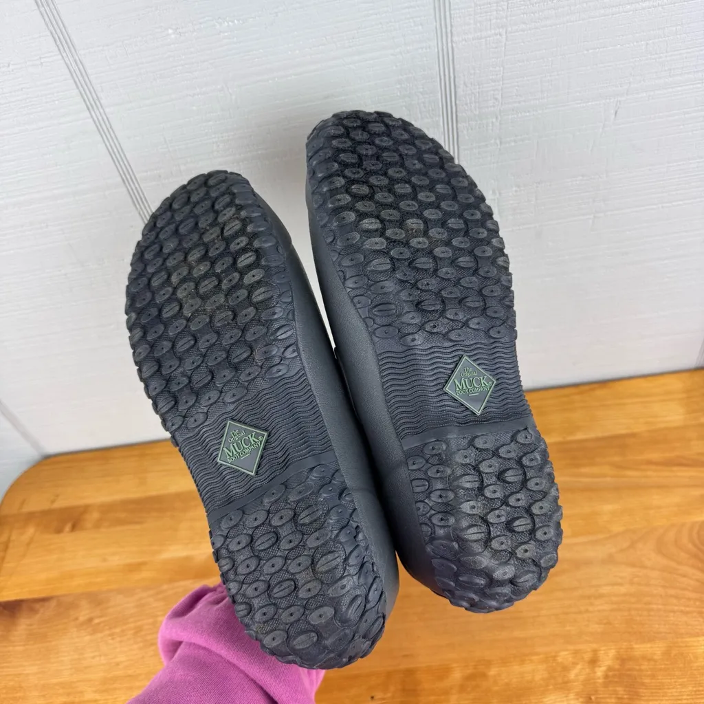 The Original Muck Boot Company Muckster Low Slip On Clogs Floral Garden Shoes 6 Green - Image 5