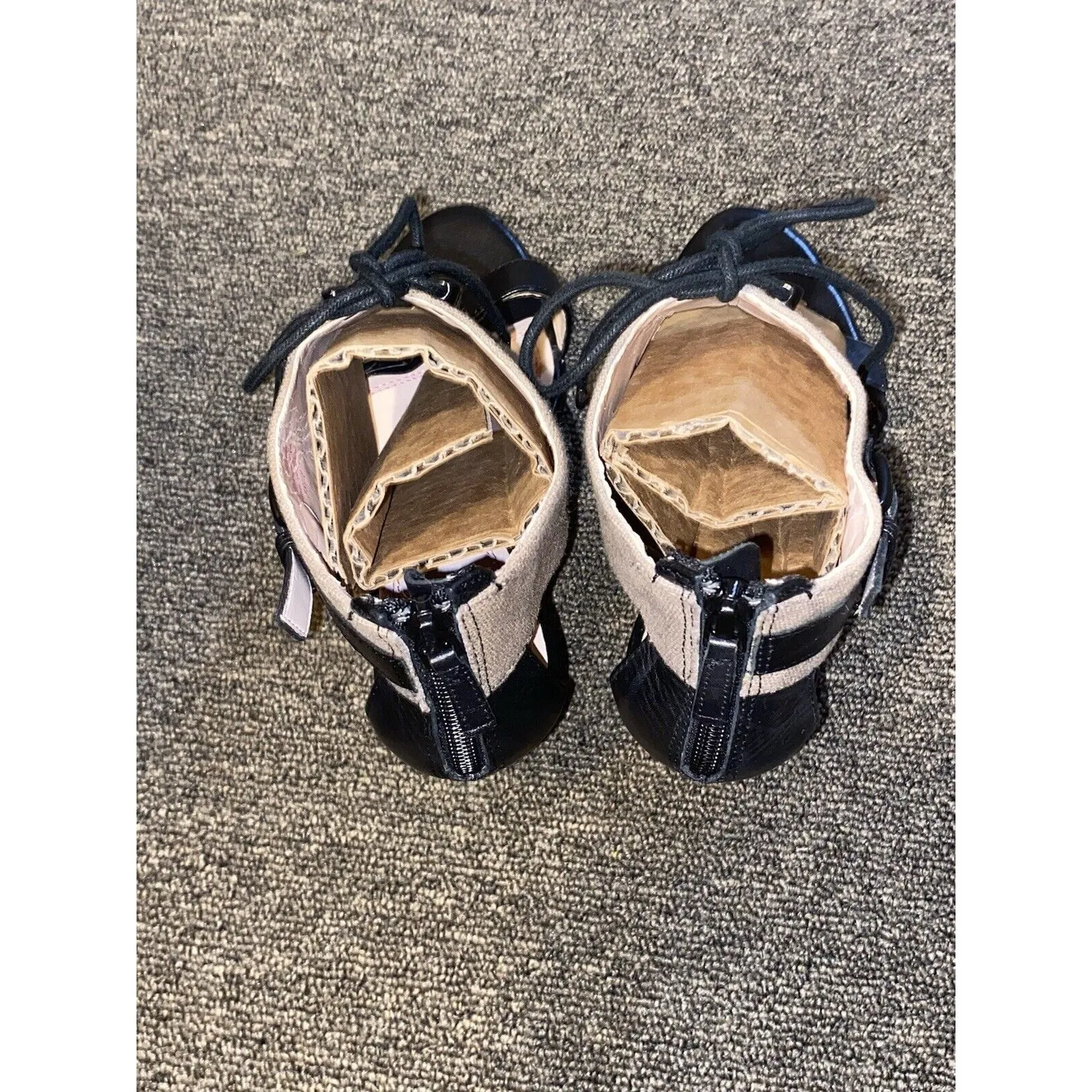 Women's Plenty Tracy Reese Lure heels size 38.5 USA Size 8 MSRP $149 Tan - Image 9