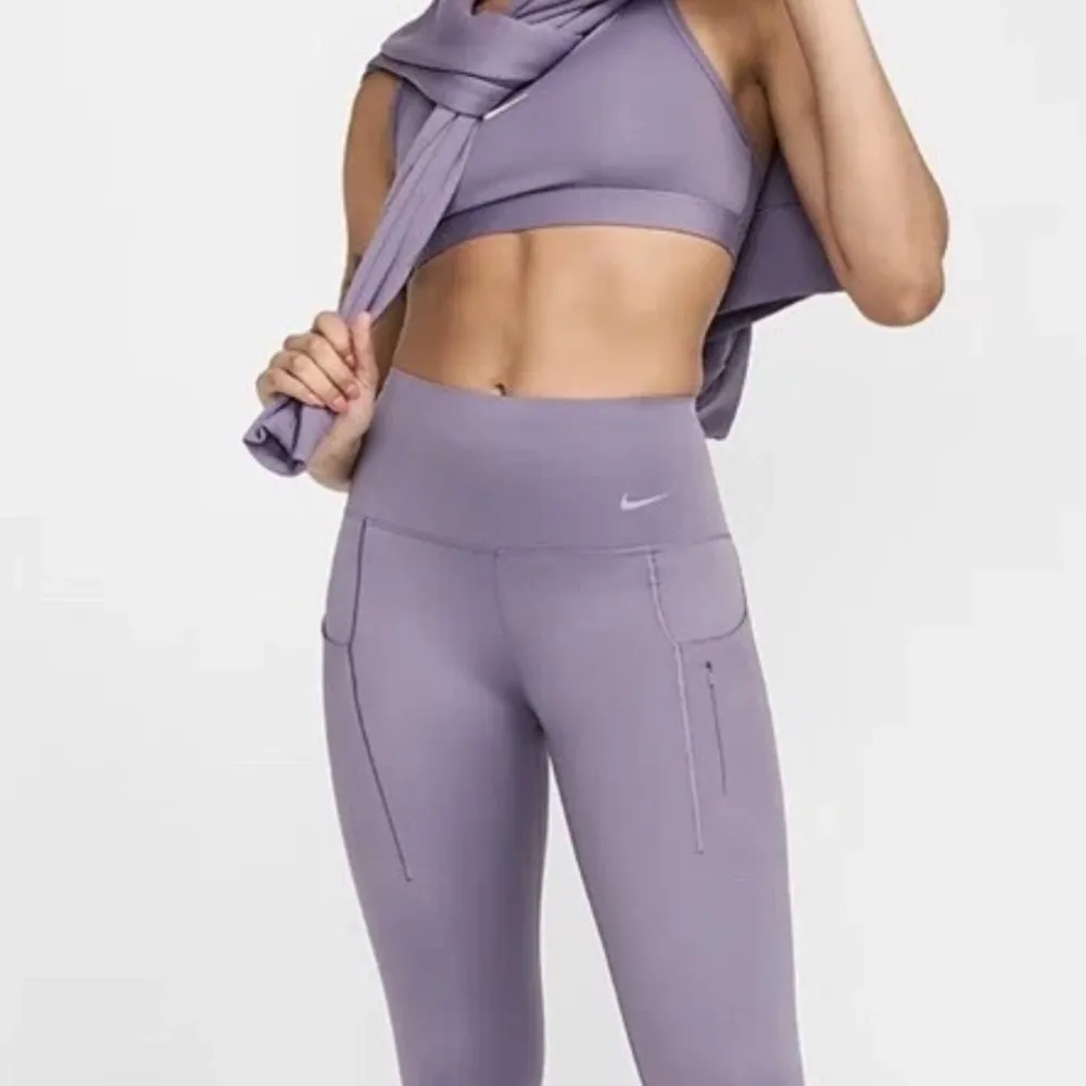Nike Go Firm Support purple leggings size M - Image 13