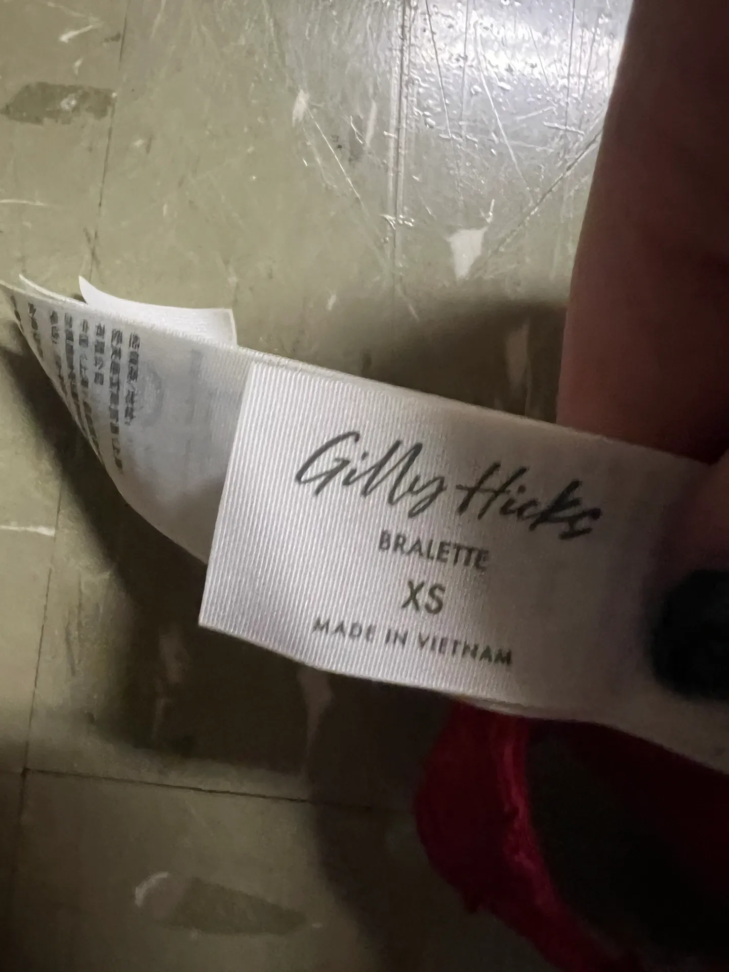 Red Lace Halter Bralette - Image 4