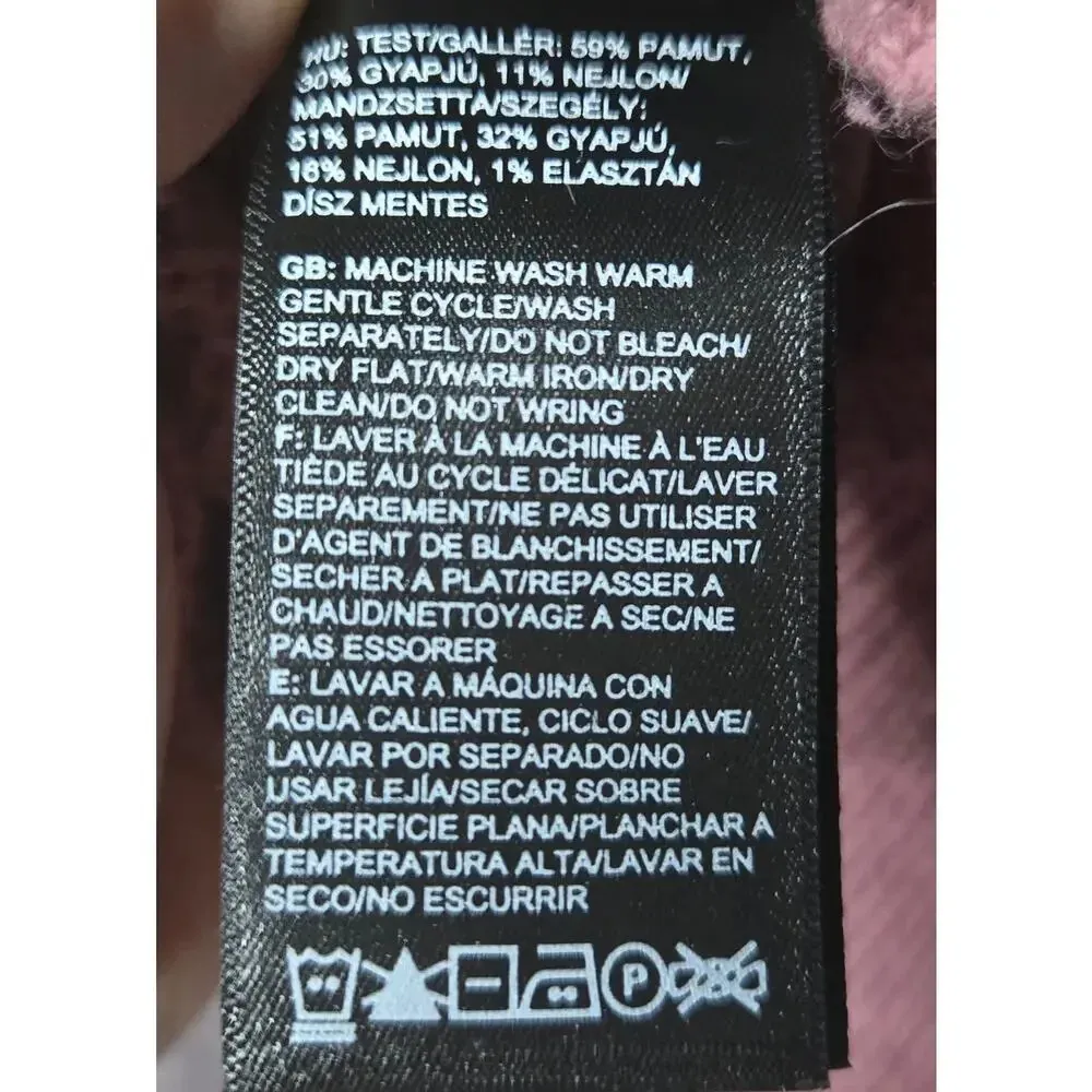 The North Face Crestview 1/4 zip cotton wool blend pullover sweater small. - Image 8