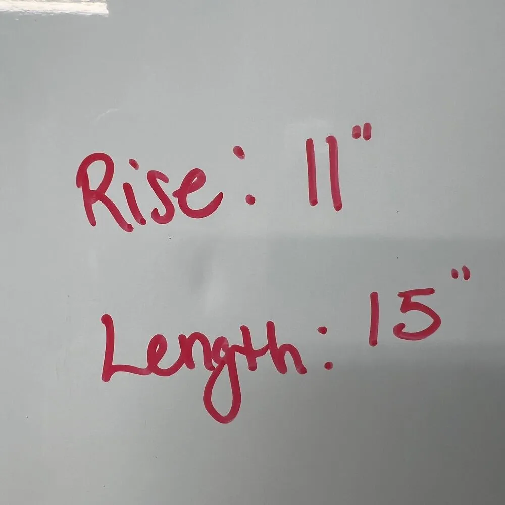 St. John's Bay 100% Cotton High Rise Navy Blue Academia Women's Shorts Size 12 - Image 8