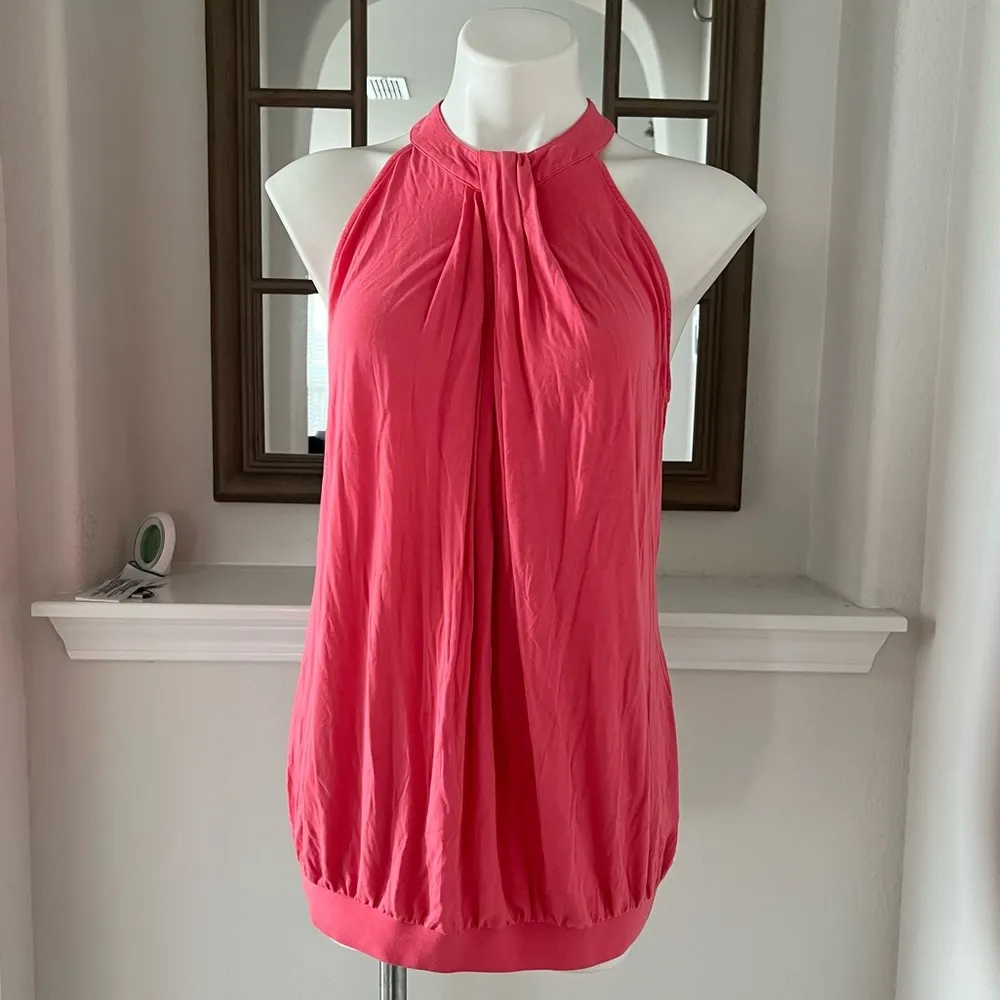Halter Top Coral Pink Size L - Image 3