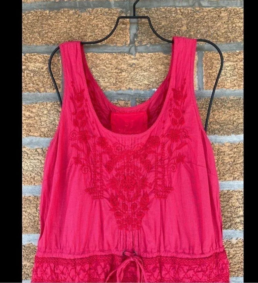3J Workshop by Johnny Was embroidery dress small - Image 2
