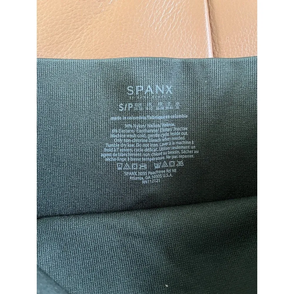 Spanx Green Camo Look At Me Now High Waisted Full Length Shaping Leggings Small - Image 8
