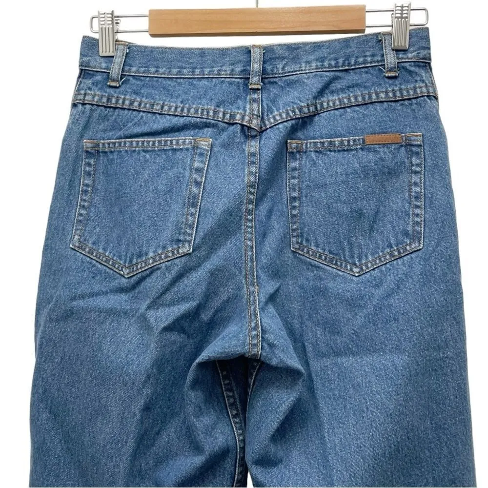 Vintage Pendleton Women's Jeans Size 4 Medium Indigo Rigid High Rise Mom Jean - Image 5