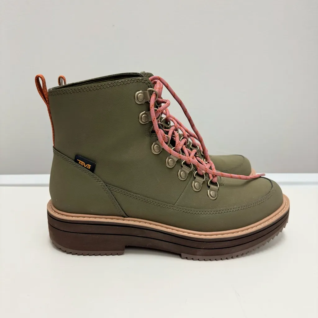 Teva  Women's Midform Boot, Dark Olive | Size 8 - Image 5