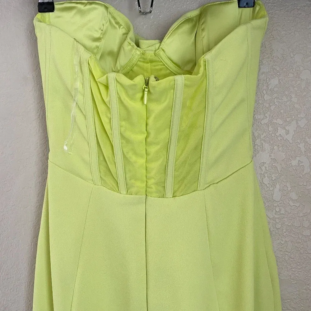 House of CB Lucila Neon‎ Strapless Corset Midi Dress Size XS NWOT - Image 10