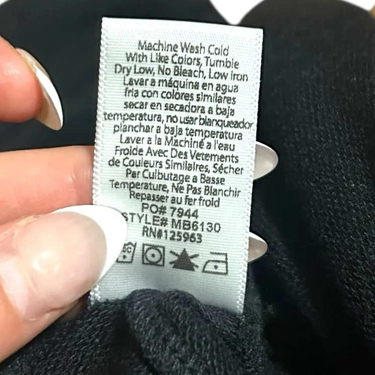 Beyond Yoga Black Jumpsuit Drawstring Size Small V neck - Image 13